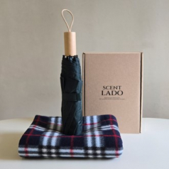 센트라도 네이처 담요+3단 양우산 세트