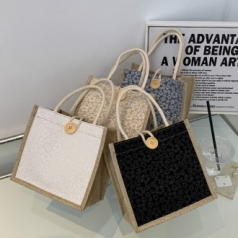 오가닉터치 린넨 에코백