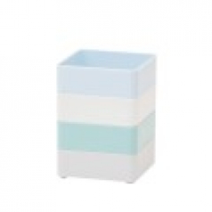 포인트 컬러 오거나이저 사각 펜꽂이