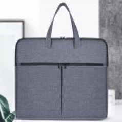 지퍼그램 레터링 토트백 서류가방