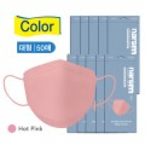 나로엠 칼라 마스크 핫핑크 대형