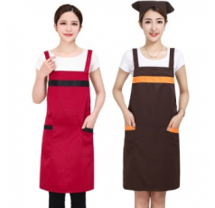 브라이트컬러 베스트 앞치마