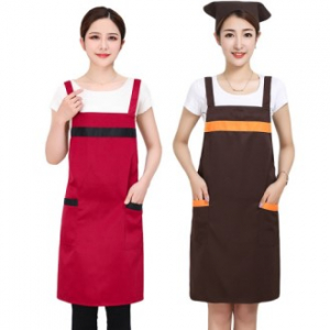 브라이트컬러 베스트 앞치마