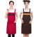 브라이트컬러 베스트 앞치마