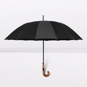 우드 곡자 손잡이 프리미엄 장우산 h27