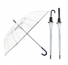 포에 투명 자동 장우산 2종 h25
