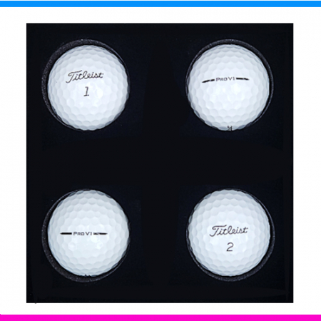 타이틀리스트 pro v1 4구 세트 3pc 타이틀리스트 4구 선물세트 #2