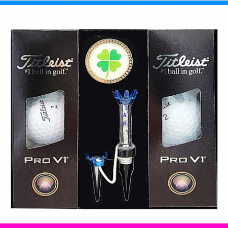 타이틀리스트 pro v1 6구 볼마커 자석티세트 3pc 타이틀리스트 6구 선물세트 #2