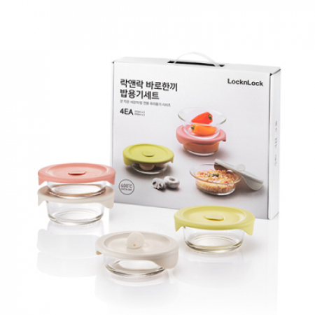 락앤락 바로한끼 글라스밥용기4P HA #2