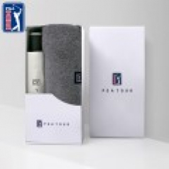 PGA 3단수동 암막 우양산+260g코마사타올세트