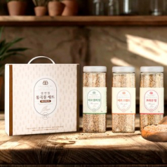 4+1 셀앤밀 선물세트 파로(엠머밀,스펠트밀) 호라산밀 1kgx3개 저당 고대곡물 파로밥