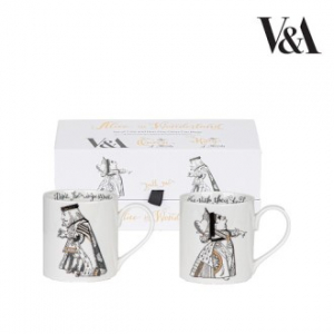 브이앤에이 테이블웨어 퀸 킹 머그세트 350ml x 2