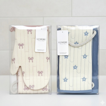 루미에르 스크랩 타올 세트 핑크 #3