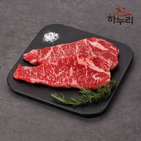 하누리 1++ 한우투뿔 1++ 구이용 채끝+채끝 500g #2