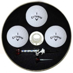 캘러웨이 원형 CXR컨트롤 3구 볼마커 자석티-3피스