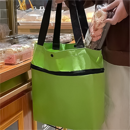 휴대용 만능 장바구니 접이식 쇼핑 카트 바퀴 가방 #7