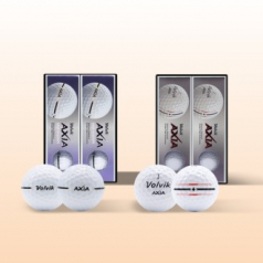 볼빅 엑시아 홀로그램 듀얼코어 6구 하프더즌 골프공 3피스 // 로고인쇄