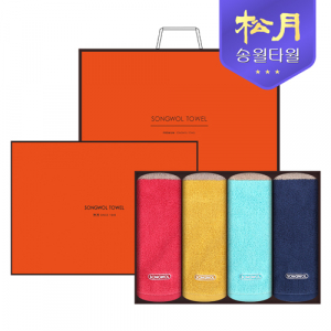 [송월타올] 송월 컬러웨이40 180g 4P 타월세트