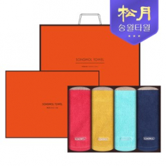 [송월타올] 송월 컬러웨이40 180g 4P 타월세트