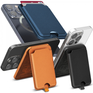 고부기 맥세이프 카드 수납 레더 스탠드 거치대