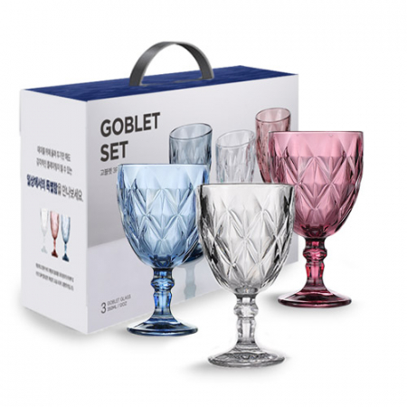 도기야  고블렛잔 3p세트 #2