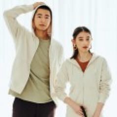 매직 헤비 쭈리 후드 집업 지퍼 테리 남여공용