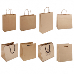 크라프트 자동 도시락 쇼핑백