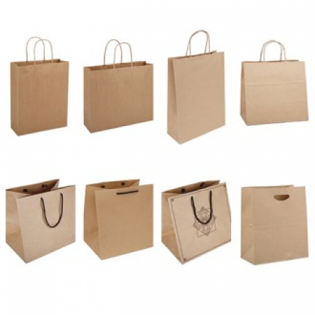 크라프트 자동 도시락 쇼핑백 #2