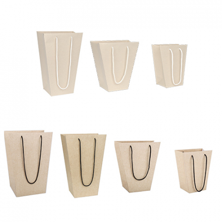 화분용 크라프트 플라워 쇼핑백 #3