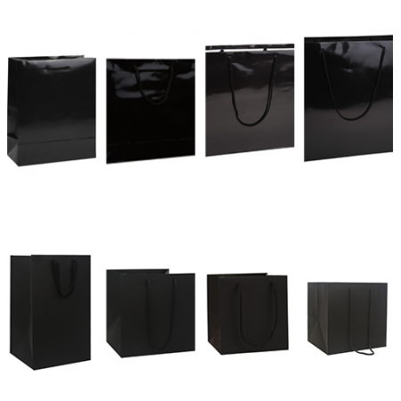 블랙 종이 쇼핑백 02 #3