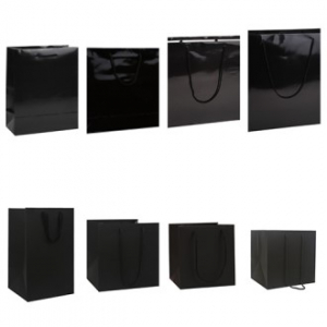 블랙 종이 쇼핑백 02