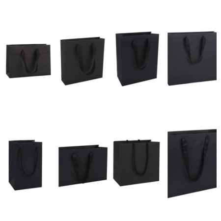 블랙 종이 쇼핑백 01 #3