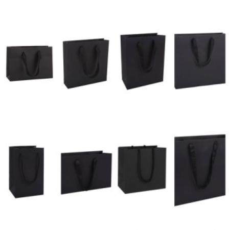 블랙 종이 쇼핑백 01 #2