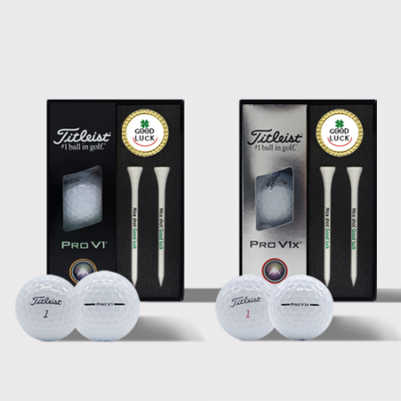 타이틀리스트 PRO V1/V1X 3구 나무티+볼마커 골프선물세트 맞춤제작 #2