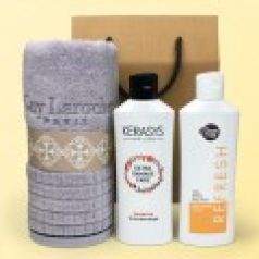 기라로쉬 큐브타올+캐라시스 샴푸+캐라시스 바디워시