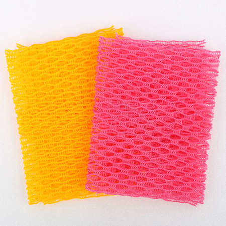 요술 망사수세미2P 비닐포장, 요술수세미 주방수세미 // 국산 #4