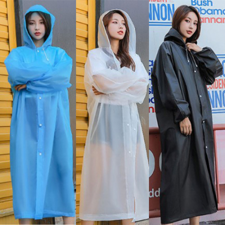 데일리 컬러 고급 EVA 우비 우의 비옷 성인 에바 #2