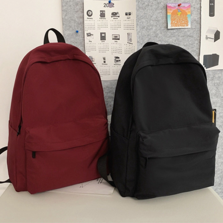 B169 베이직 캐주얼 백팩  학원 배낭 학생 가방 제작 인쇄 #2