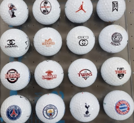 국산 골프공 커스텀 칼라 로고인쇄 주문제작 #2