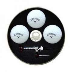 캘러웨이 투어 3피스 원형 3구 볼마커 자석티세트