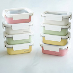 퀸나 파스텔 스텐 찬통 16P세트