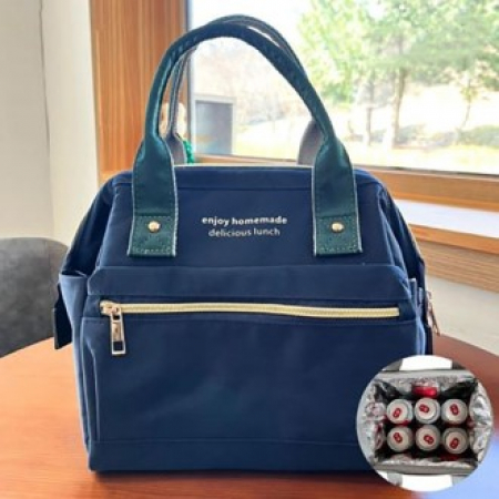 라운딩 골드 클래식 도시락 보온 보냉백 보냉가방 간식가방 #2