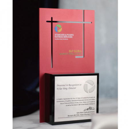 금속상패 크리스탈상패 TM728 #3