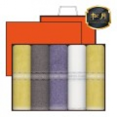 송월타올 AB체인40 타올 5매 고급 세트