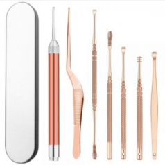 고급 LED 귀이개 세트