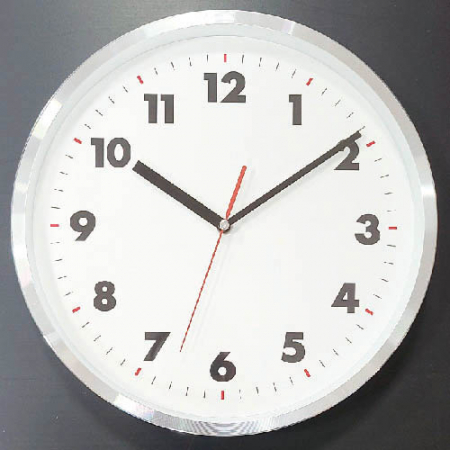 알루미늄 포인트벽시계 300 #2