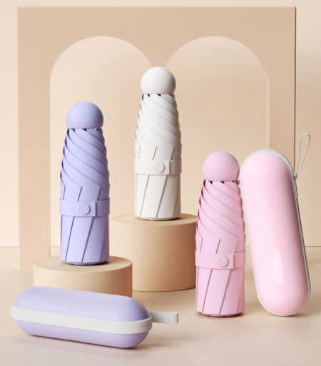 파우치미니우산 캡슐우산 암막양우산 종이케이스우산 우산파우치 #3