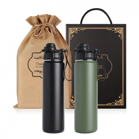 텀블러 기프트세트 부직포백세트 스텐보틀 2개 선물세트 스포츠보틀물병 #2