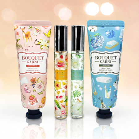 부케가르니 핸드크림2종+바디미스트2종