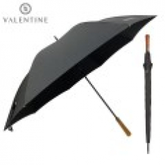 발렌타인 70x8 프리미엄 우드 일자 장우산
